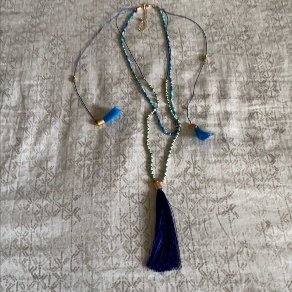 Tassel necklace